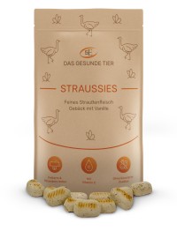 Straussies - Straußenfleisch-Leckerlies - 250 g