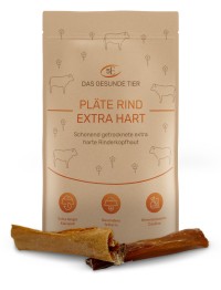 Pläte - Rind - extra harte Rinderkopfhaut - 500 g