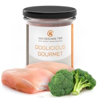 DOGLICIOUS GOURMET - Alleinfuttermittel für Hunde mit Truthahn und frischem Marktgemüse - 6 x 290 g