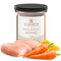 DOGLICIOUS NEPHRO - Alleinfuttermittel für erwachsene Hunde zur Unterstützung bei leichten Nierenproblemen - 6 x 290 g