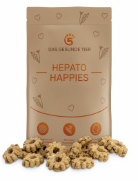 HEPATO HAPPIES - Hundekekse mit Geflügel, Maniok und Mariendistel - 200 g