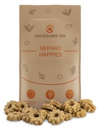 NEPHRO HAPPIES – Hundekekse mit Geflügel, Goldrute und Mädesüß – 200 g 